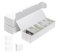 QINGUANG 3 Pack Trading Card Storage Box for TCG Card Collection