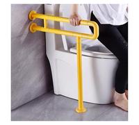 QINGYAN Anti-Slip Bathroom Grab Bar, Wall Mounted Double U-Shaped Toilet Handrail, Stainless Steel Toilet Safety Rail, Shower Grab Bars For Elderly(60cm)