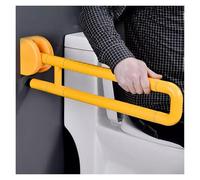 QINGYAN Toilet Grab Bar, Stainless Steel Handicap Grab Bars For Bathroom, Flip-Up Grab Bars Handrails, Non-Slip Textured Grip Safety Rails For Elderly(60cm)