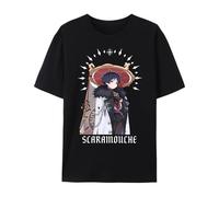 Qingyee Genshin Impact Eleven Fatui Harbingers Series Scaramouche Cotton Short Sleeve T-Shirt