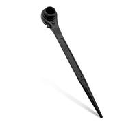 QINGYIWL 19mm x 21mm Ratchet Podger Spanner, Podger Spanner, Ratchet Scaffold Spanner, Ratchet Spanner Scaffold Steel Erect Spanner, Steel Erecting Scaffold Tool Wrench Spanner