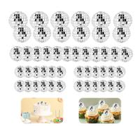 QINGYIWL 48 Pcs Mini Disco Balls, Mirror Ball Decorations, Small Disco Ball for Cake Decoration, Parties, Bars and Holiday Decorations (2/3/4/5 cm)