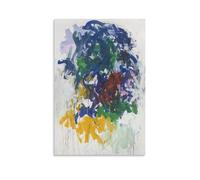 QINGYUAN Joan Mitchell Chord X, 1987 Poster Picture Print Canvas Poster Wall Art Modern Home Artworks 20x30inch(50x75cm)