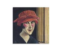 QINGYUAN Otto Dix Cosi Fan Tutte Poster Decorative Canvas Wall Art Living Room Bedroom Painting 16x16inch(40x40cm)