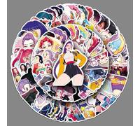 QINGZHUO -100pcs Kpop Witch Hunt Group Stickers Animated Movie Waterproof Decorative Stickers