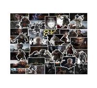 QINGZHUO-55 Black Myth Wukong Stickers 3A Game Character Great Sage Computer Mobile Phone Stationery Skateboard Guitar Luggage Helmet Decoration