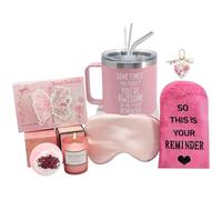 Qinhai Birthday Gifts for Women Mom Her Girlfriend Sister Teacher, Gifts Set for Valentines Mothers Day Graduation Christmas, Sometimes You Forget Your Awesome Gifts, Travel Insulated Coffee Cup Mug