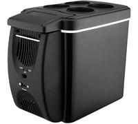 Qinhaixi Car Fridge Freezer12V 45W 6L 2 in 1 Free- Standing Less Noise Car Refrigerator Warmer Portable for Cars Home Camping