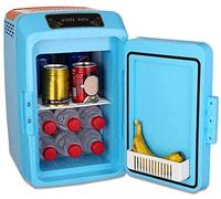 Qinhaixi Car Refrigerator/12L/refrigeration, heating/car and home dual-use/student dormitory, energy saving, blue Outdoor Travel Refrigerator