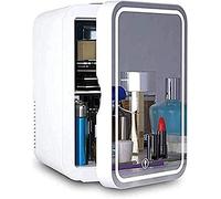 Qinhaixi Car Refrigerator Beauty Mini Fridge/Cosmetic Car Refrigerator-6 L,Small and Light,Low Noise,Quick Cooling Up To 0 Degrees,for Makeup and Skincare, for Home Car Bar