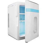 Qinhaixi Car Refrigerator/Mini Freezer/Small Portable-10L- Low Noise, Hot and Cold Transition, Three-Tier Structure, Car 12V / Home 220V, Suitable for Family, Dormitory, Office, Vehicle, Camping,Blue