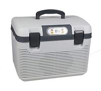 Qinhaixi Car Refrigerator Portable 19L car refrigerator car owners general intelligent refrigerator material ABS aluminum material voltage 12V car 220V home power 68 weight 7.2kg size 45 * 35 cm