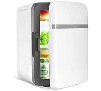 Qinhaixi Car Refrigerator Upgraded version of 10L car refrigerator portable car dual power 55W voltage 220V home ABS material weight 3.9kg size 32 * 24.5 * 25cm