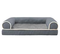Qinhaixi Cat Bed Kitten Bed Pet Bed Machine Washable Soft and Fluffy Dogs & Cats Insides For Anti-Anxiety And Sleep Improvement Pet Cushion Cave(A,75 * 50 * 14cm)