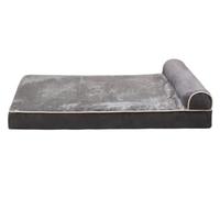 Qinhaixi Cat Bed Kitten Bed Pet Beds For Extra Large Dogs Fluffy Cozy Kennel Pad Washable Dog Crate Mat Pillow Edge Design Pet Cushion Cave(A,50 * 40 * 11cm)