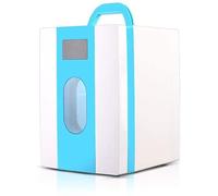 Qinhaixi Cool Box Car Refrigerator, 10 Litre Portable Compressor Fridge Freezer, 12 V/220 V for Car and Home