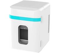 Qinhaixi Electric Car Cooler And Warmer 12L Quart Portable Electric Cooler/Warmer For Office, College Dorm Room, Bedroom & Apartment, Small Compressor Refrigerator (Blue 220 * 280 * 340)