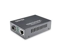 QINIYEK 10G Base-T to SFP+ Media Converter, BJ-10G-Converter, Unmanaged, RJ45 to SFP+, Supports 100M/1G/2.5G/5G/10G, Standard Size, Cable Mount