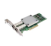 QINIYEK 10Gb PCI-E X8 NIC Network Card, Broadcom BCM57810S Chip, Dual SFP+ Port, for Windows Server/Linux/VMware