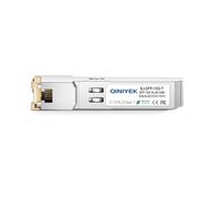 QINIYEK SFP to RJ45 Copper Module, 10Gbase-T SFP+ Copper Ethernet Gbic Compatible for Cisco,Meraki,Ubiquiti,D/TP Link,Supermicro,Netgear,Broadcom, CAT.6a/CAT7 Cable; 30m