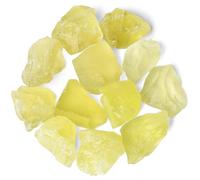 QINJIEJIE Citrine Crystal Large Crystal 200G Healing Crystals Gemstones Bulk Raw Stone Rough Stones Energy Protection Fountain Rocks Decoration Reiki Meditation for Beginners