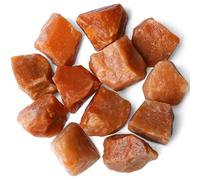 QINJIEJIE Red Aventurine Crystal Large Crystal 200G Healing Crystals Gemstones Bulk Raw Stone Rough Stones Energy Protection Fountain Rocks Decoration Reiki Meditation for Beginners