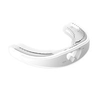 Qinlenyan Snore Prevention Device Ergonomic Anti-snoring Brace Silicone Anti-snoring Brace Ergonomic Snore Reducing Aid for Peaceful Sleep White