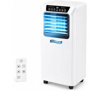 QINLIGAO Portable Air Conditioner 7000BTU with Cooling Dehumidifier & Fan Modes, Cools Room up to 20 m², Digital Display Remote Control Timer Function, Mobile AC Unit fo, (7000BTU), (7000BTU)