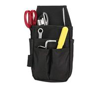 Qinlorgo 7-POCKET Small Electrical Maintenance Tool Pouch Bag Technician's Tool Holder Work Organizer with Belt