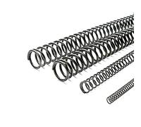 Qinlu-Coil Compressed Spring 1/5PCS 65Mn Steel Tension Expanding Spring Compression Pressure Spring, DIY Projects(1.2 x 12 x 305mm,5pcs)