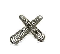 Qinlu-Coil Compressed Spring 10Pcs Compressed Spring Rotor Return Spring Pressure Spring Line Diameter 0.2mm, External Diameter 1.5-3mm, DIY Projects(35mm,2mm)