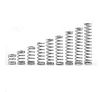 Qinlu-Coil Compressed Spring 20pcs/lot 0.2mm Stainless Steel Micro Small Compression spring OD 2mm/3mm/4mm length 5-50mm, for DIY Projects(45mm,4mm)