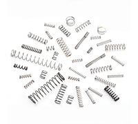 Qinlu-Coil Compressed Spring 304 Stainless Steel Compression Spring Steel Spring 2.0 Mm Mechanical Maintenance Tools, 5PCS, DIY Projects(15mm,10mm)