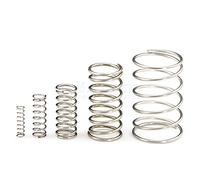 Qinlu-Coil Compressed Spring 5PCS 305mm 304 Stainless Steel Spring Small Compression Pressure Springs 1.4mm Compression Spring Length 10mm-50mm, DIY Projects(35mm,13mm)