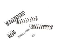 Qinlu-Coil Compressed Spring Pressure Spring Wire Diameter 0.9mm, Outer Diameter 14mm Return Compressed Release Spring Mechanical Spring, DIY Projects(15mm (10Pcs))