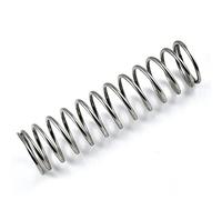 Qinlu-Coil Compressed Spring Stainless Steel Small Compression Coil Spring, 1.5mm Wire Diameter * 15mm Out Diameter * (5-50)mm Length, 10PCS, DIY Projects(1.5x15x40mm)