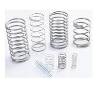 Qinlu-Coil Compressed Spring Wire Diameter 1.4mm/Outer Diameter 11mm Mechanical Release Return Spring Compressed Spring Pressure Spring, DIY Projects(50mm (10Pcs))