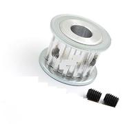 Qinlu-Wheel 10 Teeth T5 Timing Synchronous Pulley Bore 5/6/6.35mm For Belt Width 10/15mm Gear Wheel 10-T5-10 AF 10teeth 10T, Smooth transmission(Bore 6.35mm,Belt width 15mm)
