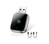 QINOJA CarPlay Wireless for Apple iPhone - Car Stereo Multimedia Dongle For Wired CarPlay, USB-A & USB-C, Auto Connect, Low Latency 5GHz WiFi, OTA Upgrade