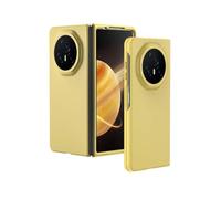 QINOUK Case for Honor Magic V3, [Anti-Scratch] Ultra-thin Hard PC Protective Case, Fold Cover for Honor Magic V3-Yellow