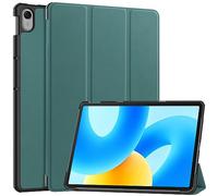 QINOUK Case for Huawei MatePad 11.5, [Stand Feature] Ultra Thin Smart Cover with Auto Sleep Wake, PU and PC Anti-scratch Protective Case, for Huawei MatePad 11.5-Green