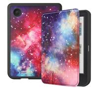 QINOUK Case for Kobo Clara Colour/Clara BW, [Stand Feature] Ultra Thin Smart Cover with Auto Sleep Wake, PU and PC Anti-scratch Protective Case, for Kobo Clara Colour/BW-Colorful