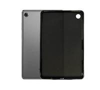 QINOUK Case for Lenovo Tab M8 (4th Gen) TB-300FU, [Shockproof] Ultra-thin Back Shell Anti-Slip, Soft TPU Protective Case-Black