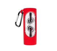 QINOUK Case for Nothing Ear Stick, [Shockproof] Premium Soft Silicone Full-Body Protection Case with D Shape Clip, Compatible with Nothing Ear Stick [Anti-fingerprint]-Red