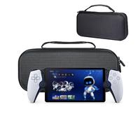 QINOUK Case for Sony PlayStation Portal, [Shockproof] Hard Protective Case Travel Handheld Carrying Case Storage Bag for Sony PlayStation Portal-Black