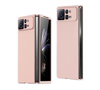 QINOUK Case for Xiaomi Mix Fold 3, [Anti-Scratch] Ultra-thin Hard PC Protective Case, Fold Cover for Xiaomi Mix Fold 3-Pink