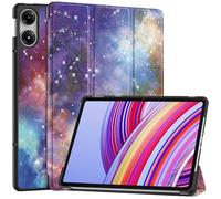 QINOUK Case for Xiaomi Redmi Pad Pro, [Stand Feature] Ultra Thin Smart Cover with Auto Sleep Wake, PU and PC Anti-scratch Protective Case, for Xiaomi Redmi Pad Pro-Colorful