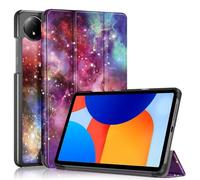 QINOUK Case for Xiaomi Redmi Pad SE 8.7 4G, [Stand Feature] Ultra Thin Smart Cover with Auto Sleep Wake, PU and PC Anti-scratch Protective Case, for Redmi Pad SE 8.7 4G-Colorful