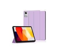 QINOUK Case for Xiaomi Redmi Pad SE, Purple, TPU, Kickstand, Magnetic, Ultra Thin