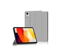 QINOUK Case for Xiaomi Redmi Pad SE, [Stand Feature] TPU Anti-scratch Protective Case, Ultra Thin Smart Cover Kickstand Case, for Xiaomi Redmi Pad SE-Gray